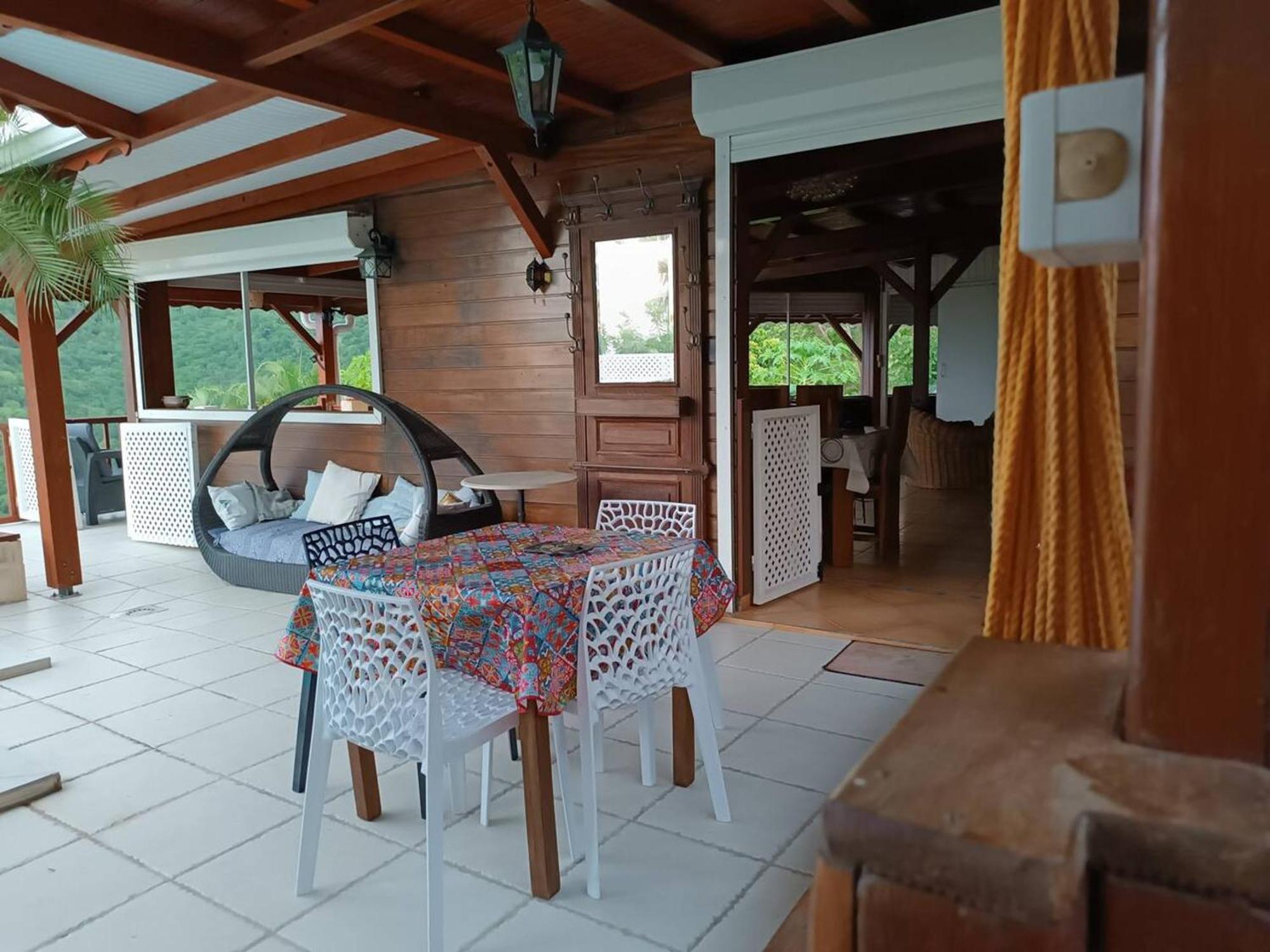 Villa Avec Vue Sur Mer A Vieux Habitants Piscine Extérieur photo