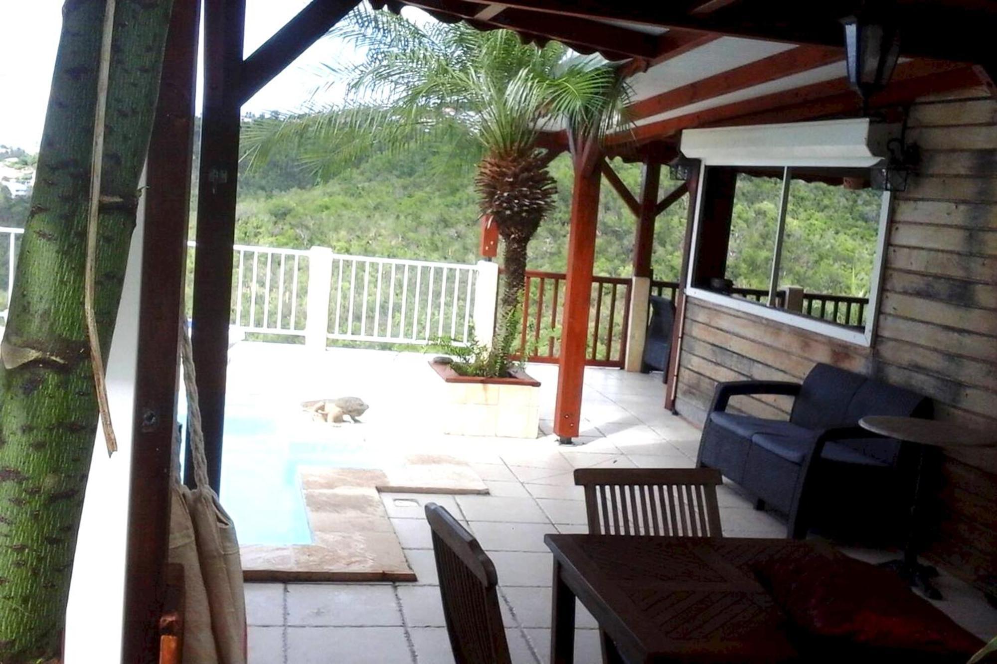 Villa Avec Vue Sur Mer A Vieux Habitants Piscine Extérieur photo