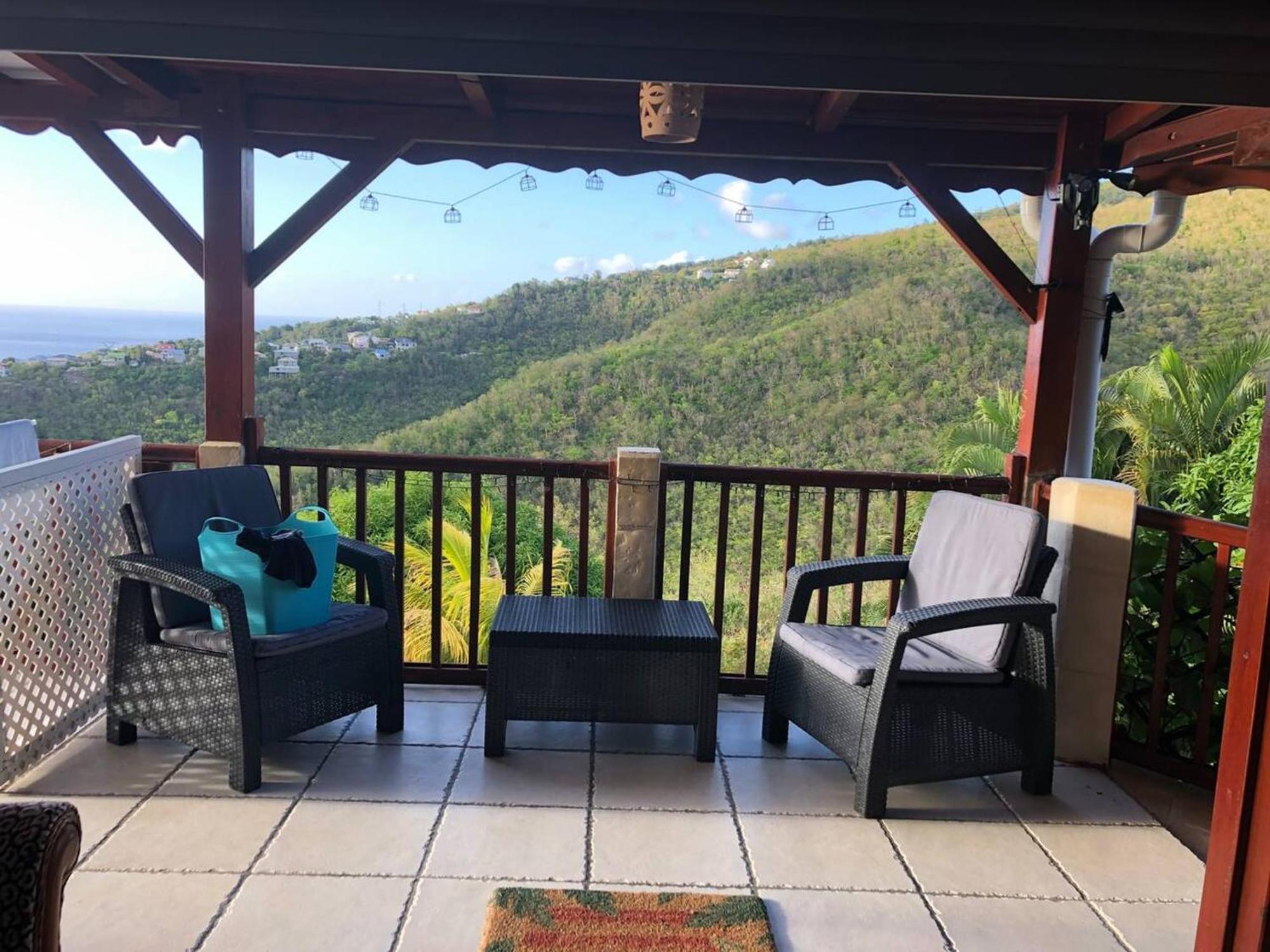 Villa Avec Vue Sur Mer A Vieux Habitants Piscine Extérieur photo