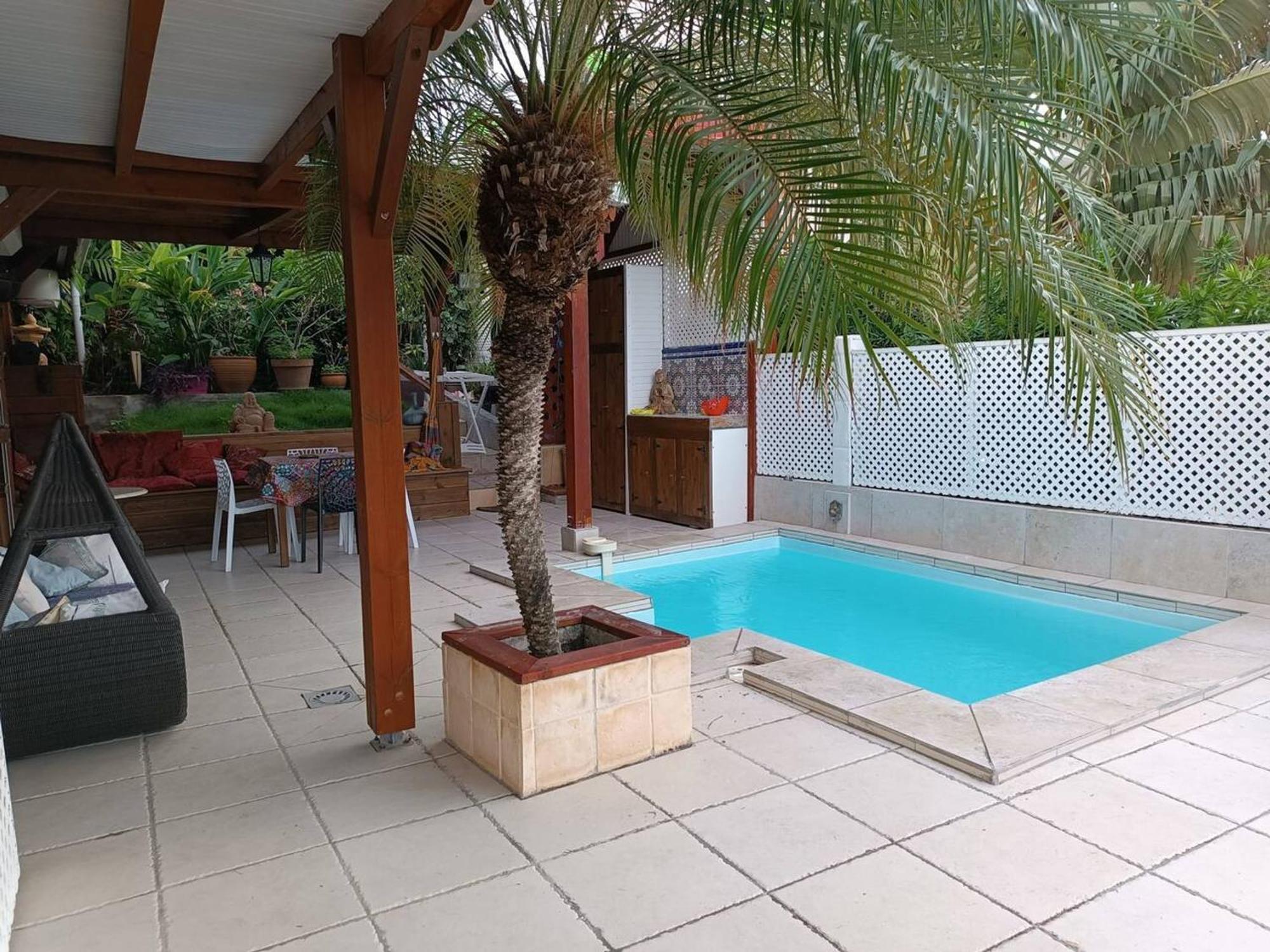 Villa Avec Vue Sur Mer A Vieux Habitants Piscine Extérieur photo